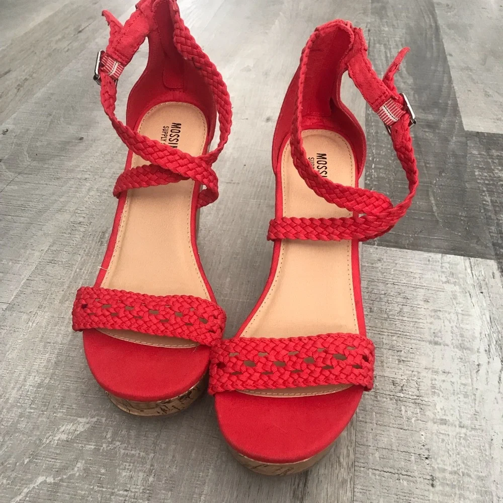 Y2K/2000’s Ultra-High Mossimo Wedges NWOT